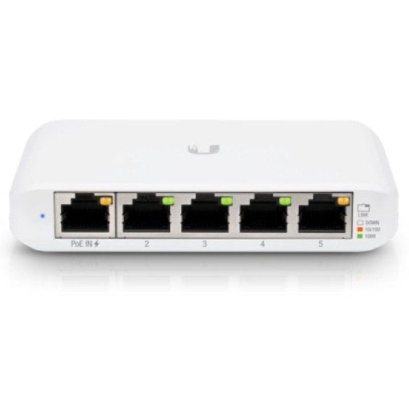 Ubiquiti Usw-flex Mini 5 Portas / RJ45 10 / 100 / 1000 POE Switch Gerenciado