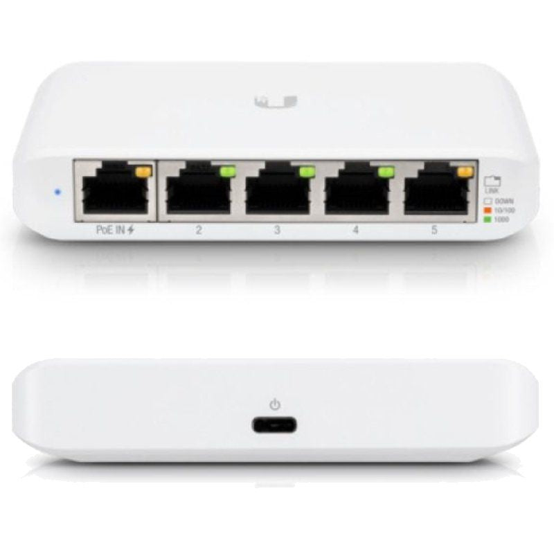 Ubiquiti Usw-flex Mini 5 Portas / RJ45 10 / 100 / 1000 Poe / Pack 3 Pcs.