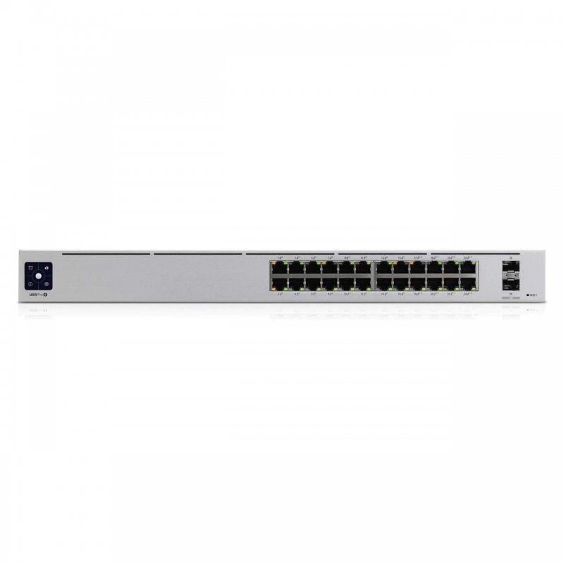 Ubiquiti Usw-pro-24-poe 24 Portas / Rj-45 Gigabit 10 / 100 / 1000 / SFP / Poe Switch Gerenciável
