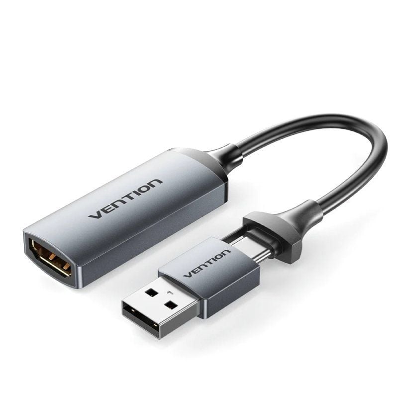 Vention ACWHA Conversor HDMI 4K 60hz HDMI / Fêmea HDMI / Macho USB - Macho USB Tipo C / 480mbps / 1…