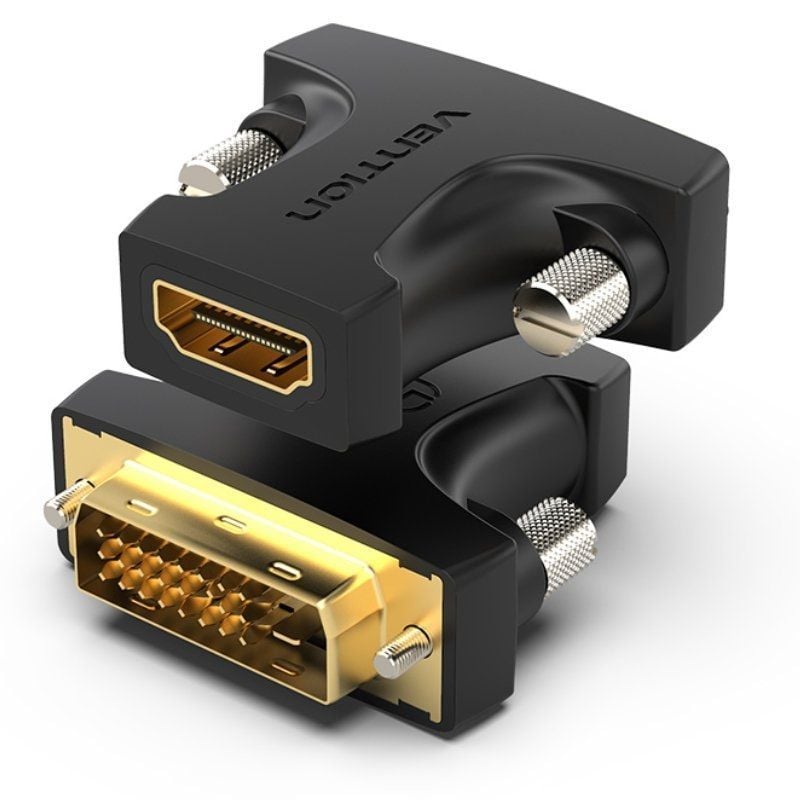 Adaptador HDMI Vention AILB0 / HDMI Fêmea - DVI (24+1) Macho