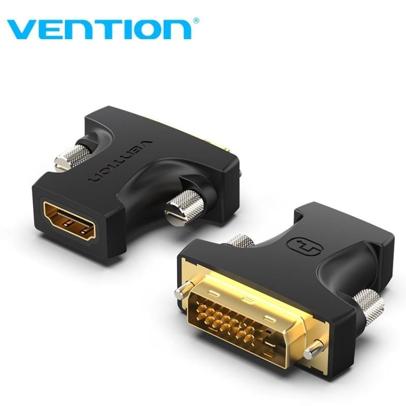 Adaptador HDMI Vention AILB0 / HDMI Fêmea - DVI (24+1) Macho