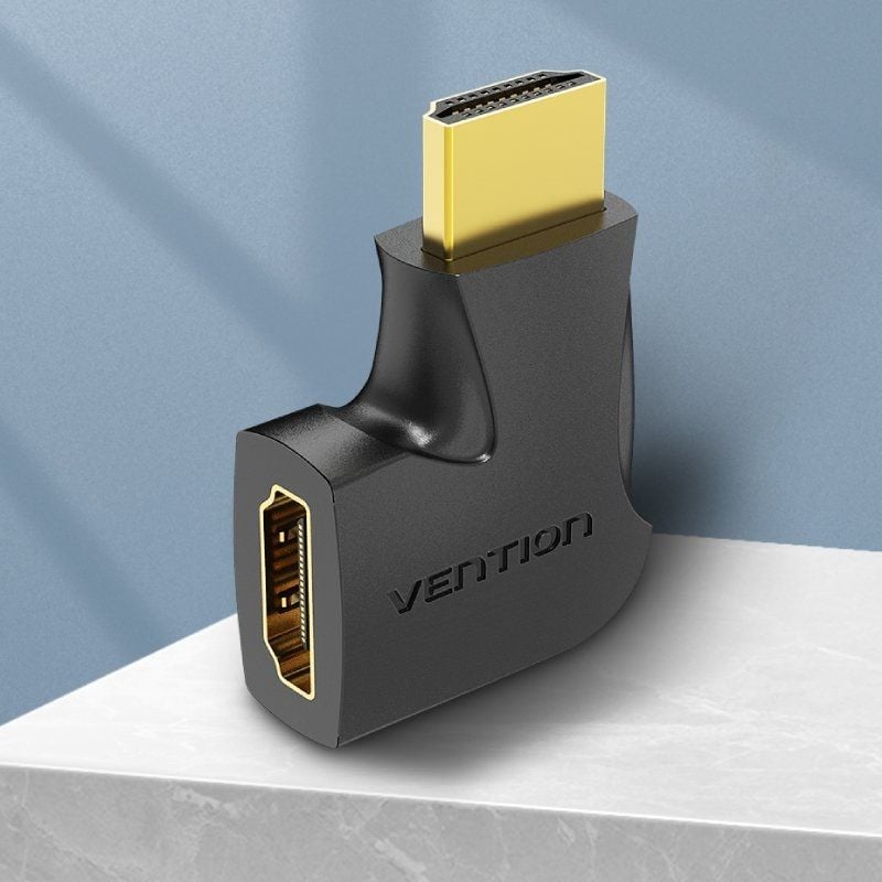 Vention AIPB0 / Adaptador HDMI Macho - HDMI Fêmea 4K 90º Vention AIPB0 / HDMI Macho - HDMI Fêmea