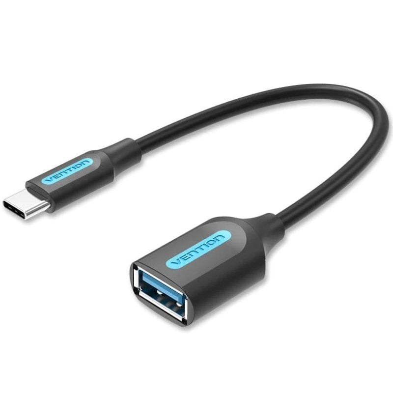 Adaptador USB 3.1 Tipo C Vention CCVBB / Adaptador USB Tipo C Macho - USB Fêmea