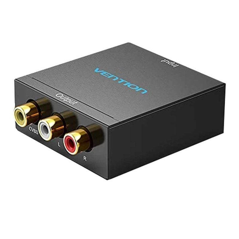 Conversor HDMI para RCA Vention AEEB0 / Fêmea HDMI - Fêmea RCA - Fêmea Miniusb
