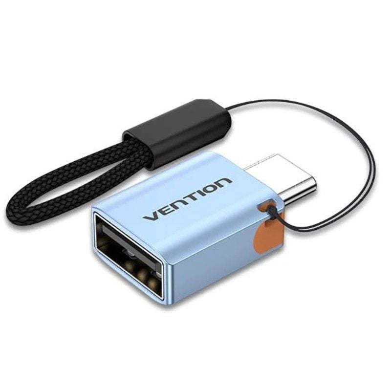 Vention CUBH0 Adaptador OTG USB 3.1 USB 3.1 / USB Tipo C Macho - USB Fêmea / Azul