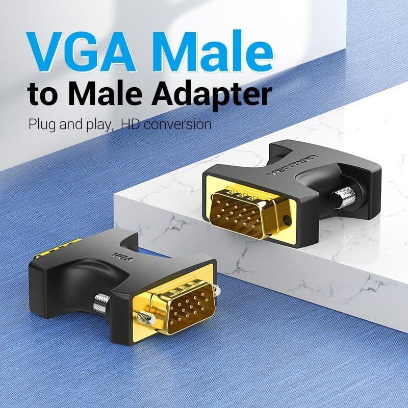 Vention DDEB0 / Adaptador VGA Macho - VGA Macho