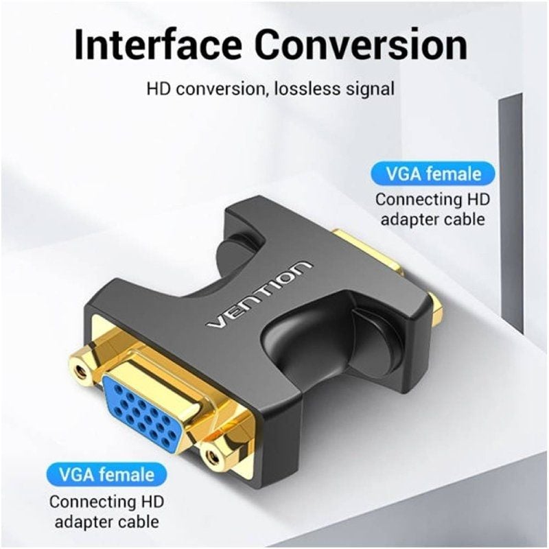 Adaptador Vention DDGB0 / VGA Fêmea - VGA Fêmea