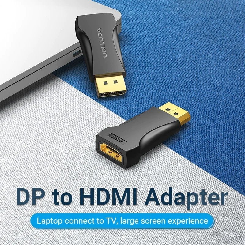 Adaptador Vention HBOB0 / Displayport Macho - HDMI Fêmea