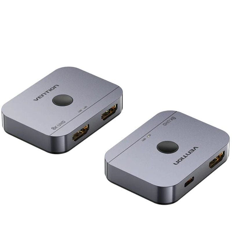 Vention AKPH0 HDMI Fêmea / Usb-c Fêmea - 2x HDMI Fêmea 8K HDMI 2.1 Interruptor Bidirecional Vention…