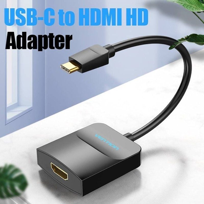 Vention TDCBB / Adaptador USB Tipo C Macho para HDMI Fêmea