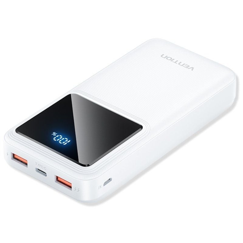 Powerbank 20000mah Vention FHLW0 / 22.5w / Branco