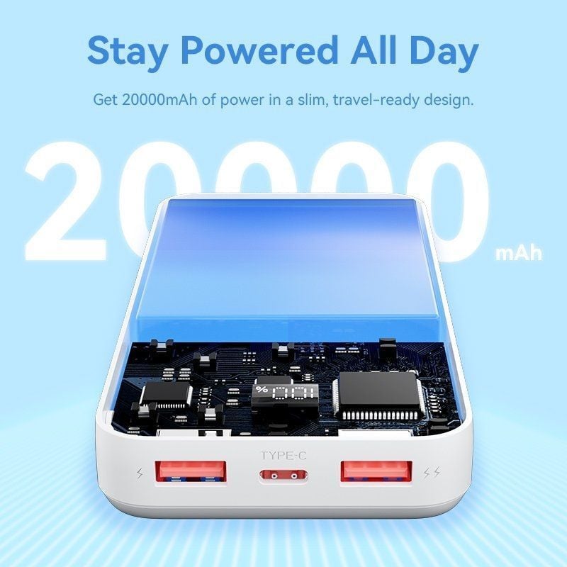 Powerbank 20000mah Vention FHLW0 / 22.5w / Branco
