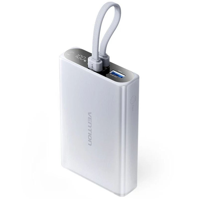 Powerbank 10000mah Vention FHZM0 / 22.5w / Cinzento