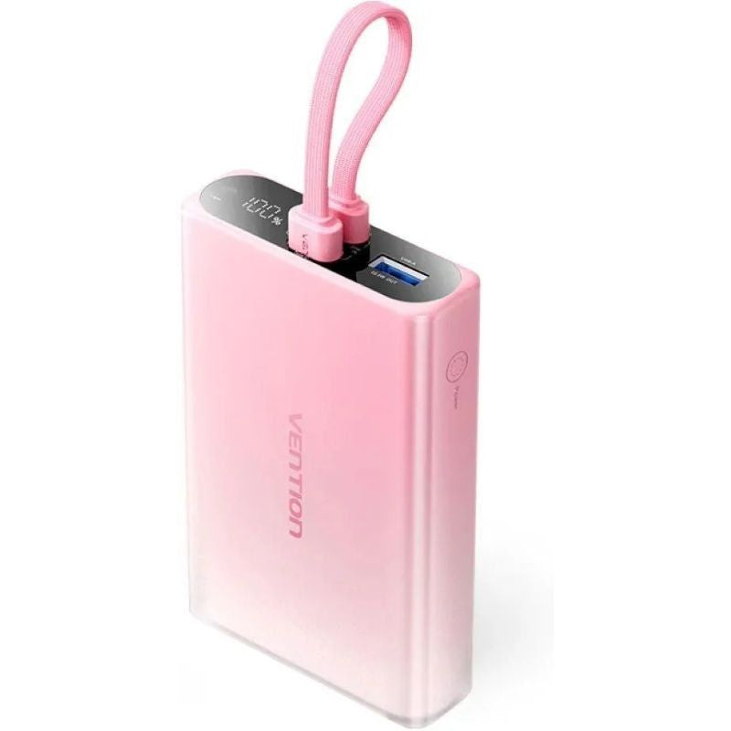 Powerbank 10000mah Vention FHZP0 / 22.5w / Rosa