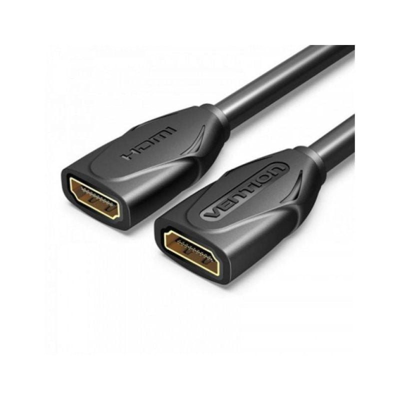 Vention AAXBD Cabo de Extensão HDMI AAXBD / HDMI Fêmea - HDMI Fêmea / 50cm / Preto