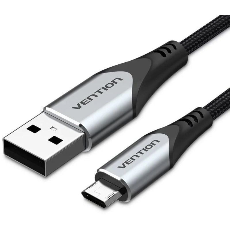 Cabo USB 2.0 Vention COCHD / USB Macho - Microusb Macho / 480mbps / 50cm / Preto