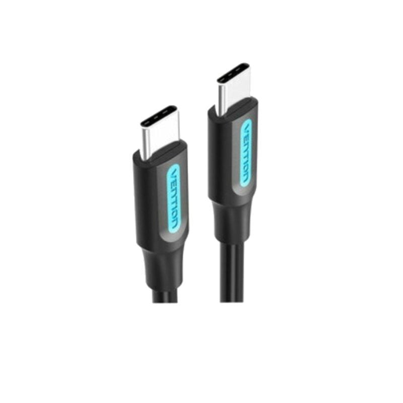 USB 2.0 Type-c Vention COSBG / USB Type-c Macho - USB Type-c Macho / Até 60W / 480mbps / 1,5m / Pre…
