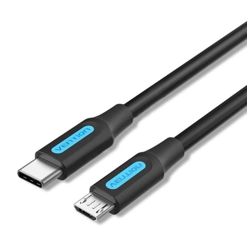 Vention COVBH USB 2.0 Type-c Vention COVBH / USB Type-c Macho - Microusb Macho / Até 10W / 480mbps…