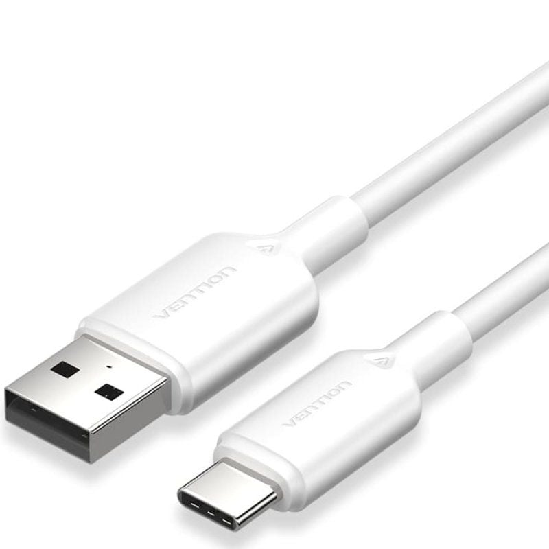 Vention CTQWH USB 2.0 Type-c Vention CTQWH / USB Type-c Macho - USB Macho / Até 60W / 480mbps / 2m…