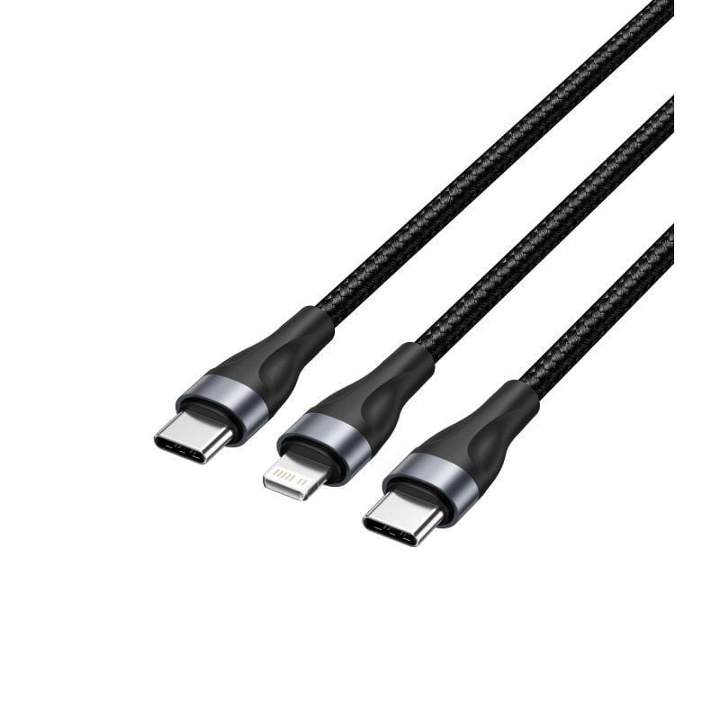 Vention USB Type-c Vention H17BAV / USB Type-c Macho - Lightning Macho / USB Type-c Macho / 60W / 4…