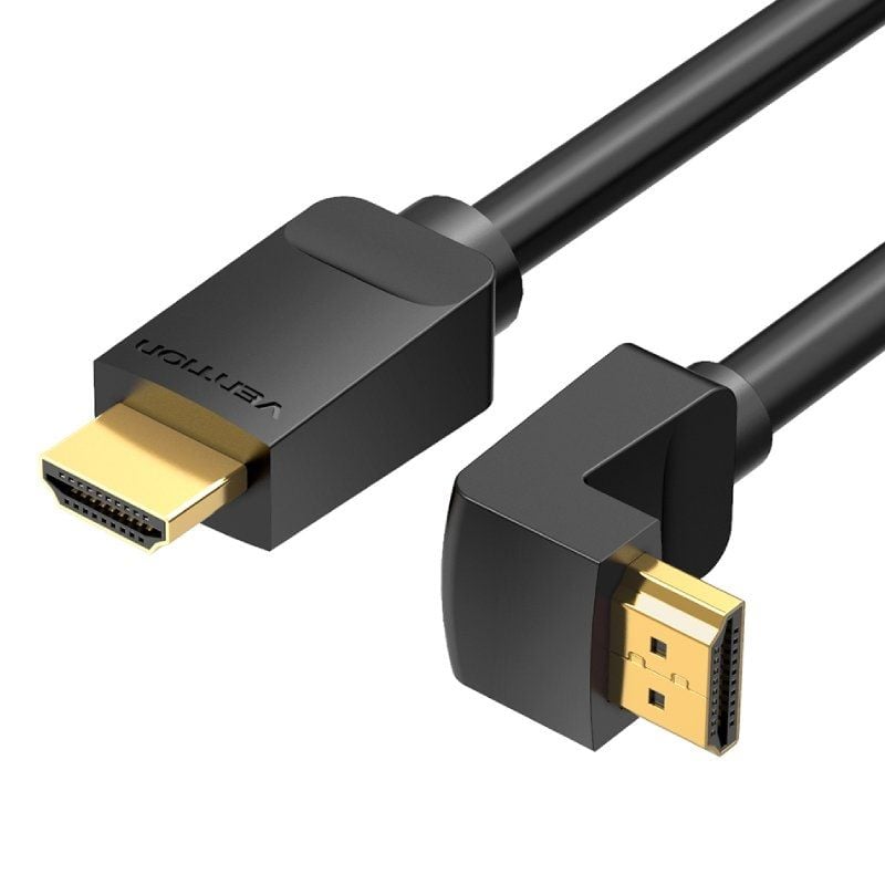 Vention AAQBH / Cabo HDMI Macho - HDMI Macho 2.0 4K com Ângulo / 2m / Preto