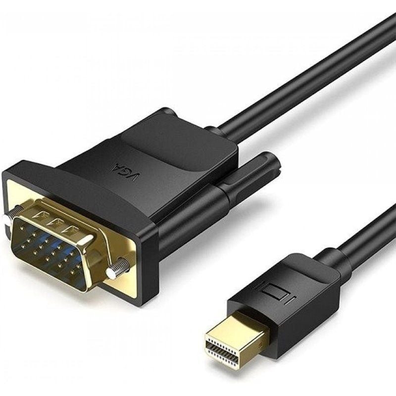 Vention HFDBF / Cabo Conversor Mini Displayport Macho - VGA Fêmea / 1m / Preto