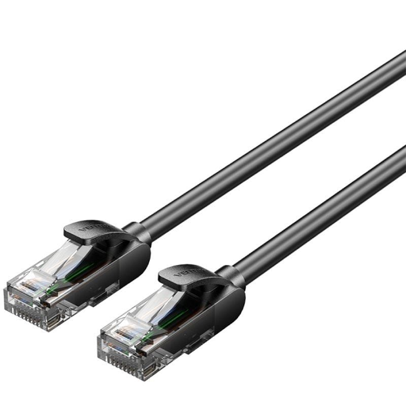 Cabo de Rede RJ45 UTP Vention IABBK Cat.5e / 8m / Preto