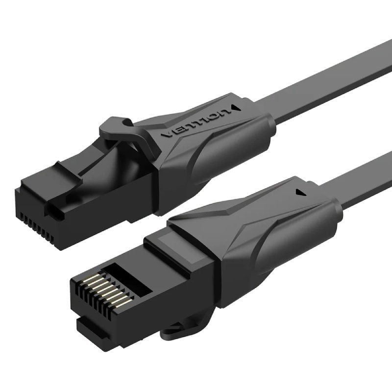 Cabo de Rede RJ45 UTP Vention IBABE Cat.6 / 75cm / Preto