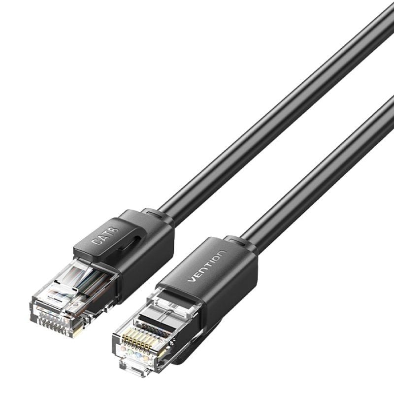 Cabo de Rede RJ45 UTP Vention IBRBJ Cat.6 / 5m / Preto