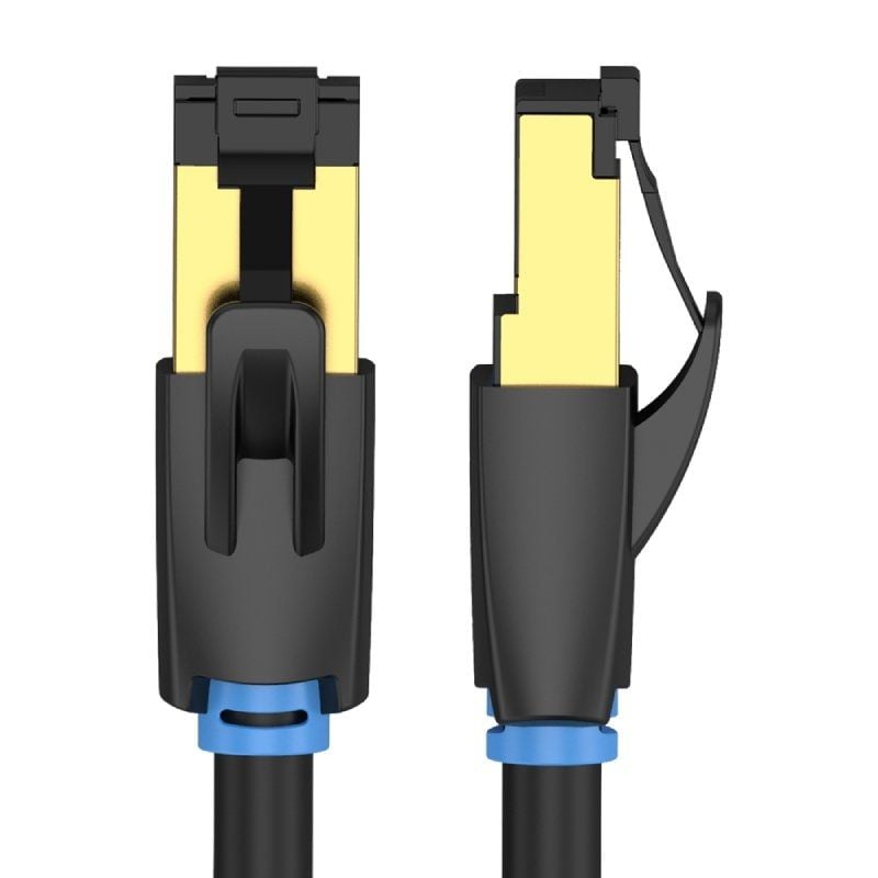 Cabo de Rede RJ45 SFTP Vention IKABJ Cat.8 / 5m / Preto