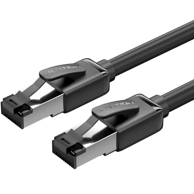 Vention IKPBG Cabo de Rede Cat.8 SFTP RJ45 / 1,5m / Preto