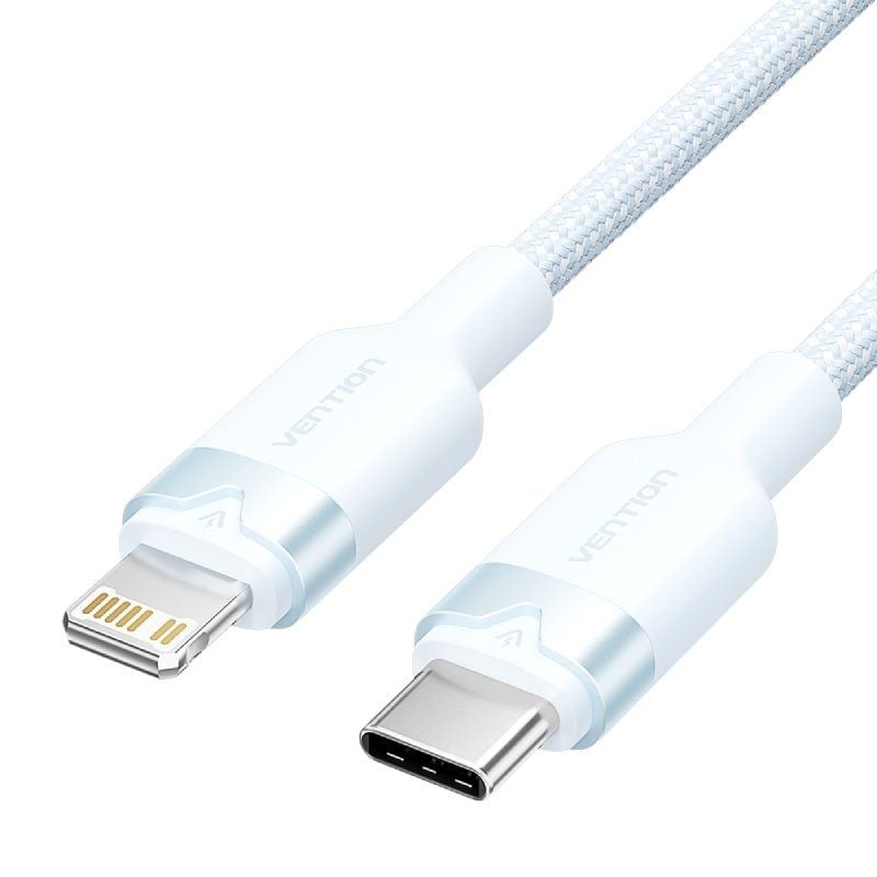 Vention LALSH para Relâmpagos USB Tipo C / Macho USB Tipo C - Macho Relâmpago / 27W / 480mbps / 2m…