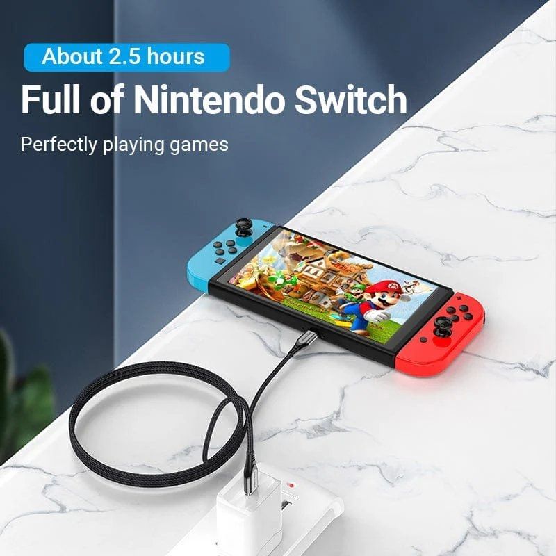 Vention TAEHG USB 2.0 Tipo C Vention TAEHG / USB Tipo C Macho - USB Tipo C Macho / Até 100W / 480mb…