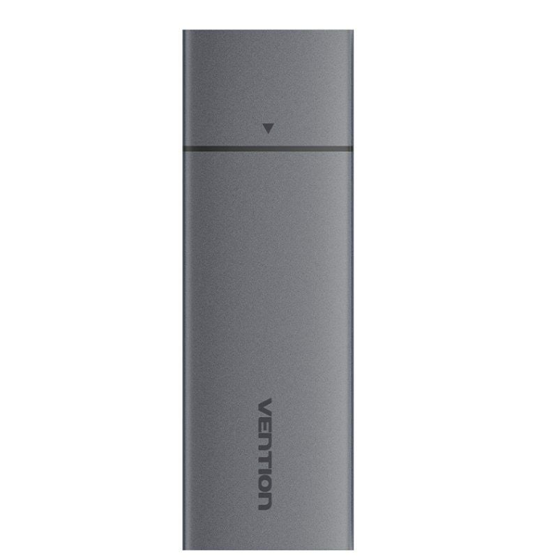 Caixa Externa para SSD M.2 NVME Vention USB Type-c KPGH0 / USB 3.1 / sem Parafusos
