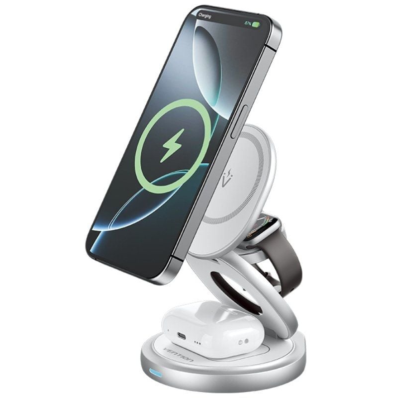 Base de Carregamento sem Fios / Magsafe Vention FGEI0 / 15W