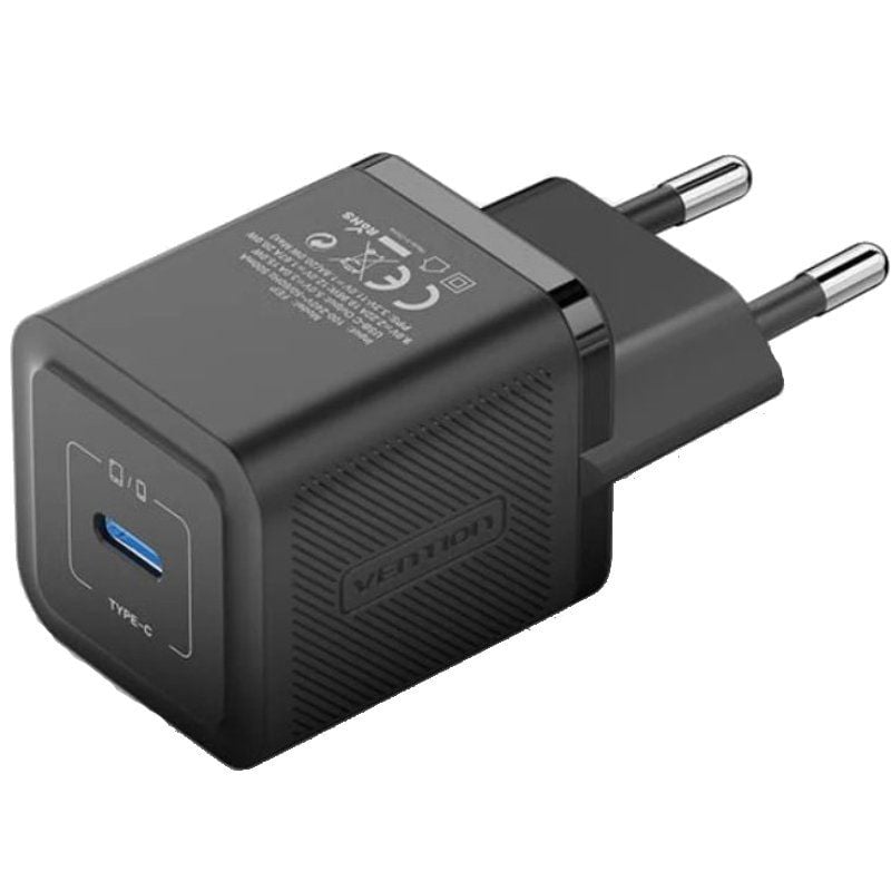 Carregador de Parede Gan Vention Fepb0-eu / 1xusb Type-c / 20W