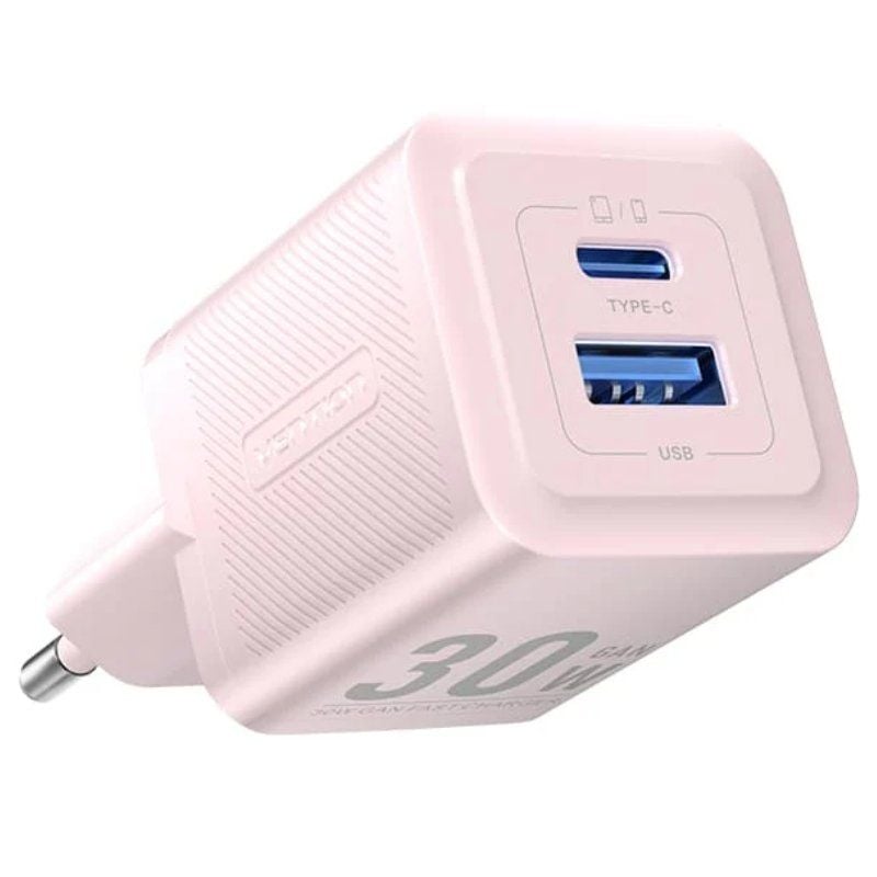 Carregador de Parede Gan Vention Feqp0-eu / 1xusb Type-c / 1xusb / 30W