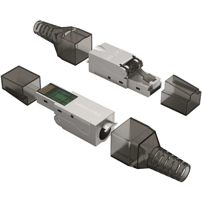 Conector RJ45 IDIH0 / Cat.6a FTP / sem Ferramentas