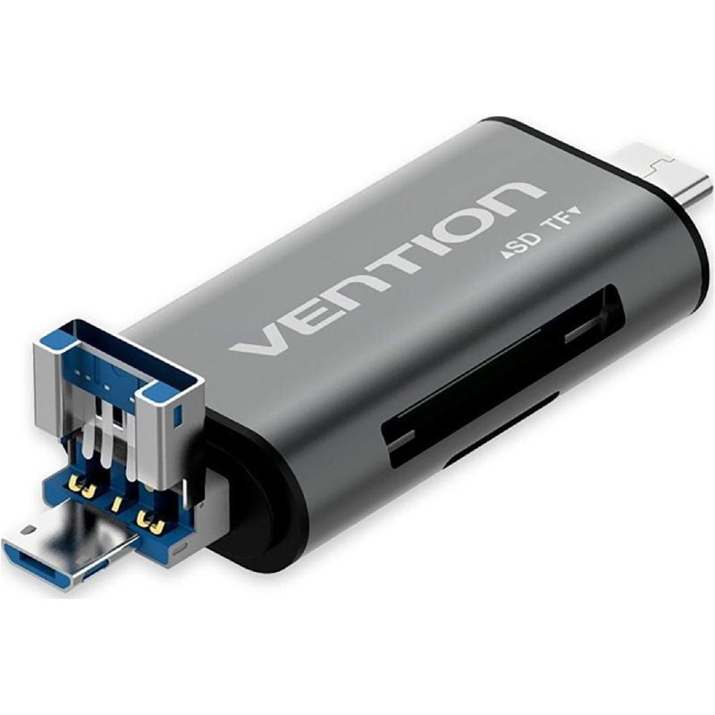 Leitor de Cartões Externo Vention CCHH0 / USB 3.0