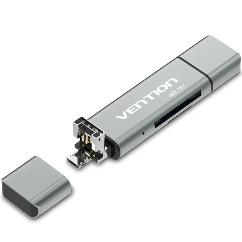 Leitor de Cartões Externo Vention CCJH0 / USB 2.0