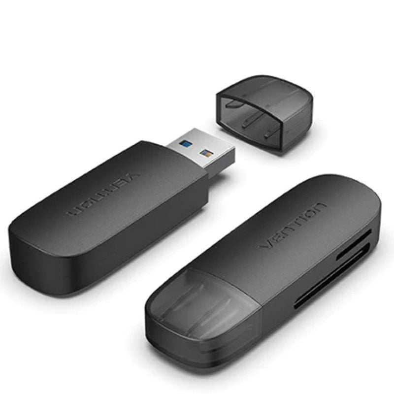 Leitor de Cartões Externo Vention CLEB0 / USB 2.0