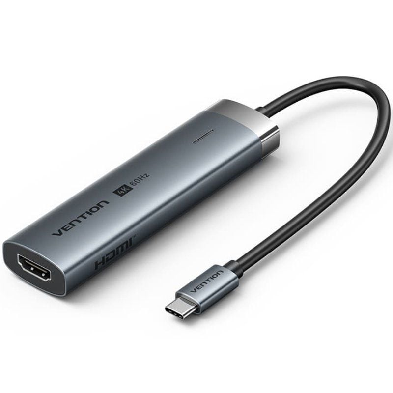 Base de Ligação USB Tipo C Vention TGMHB / 3xusb / 1xhdmi 4K / 1xusb Tipo C PD