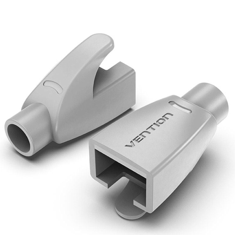 Capa Protetora RJ45 Vention Iodh0-50 / 50 Pcs / Cinzento