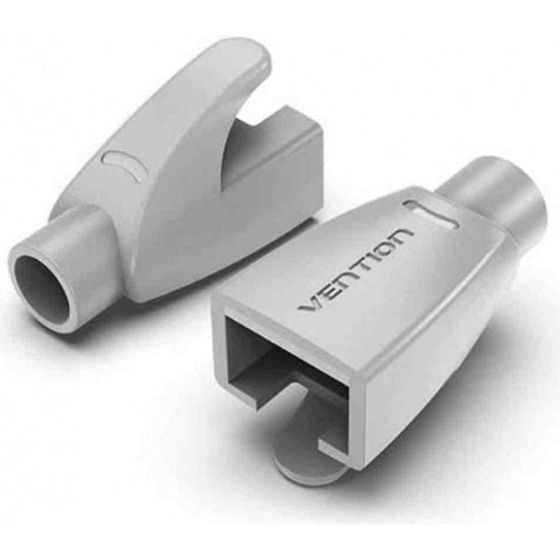 Capa Protetora RJ45 Vention Iodm0-50 / 50 Pcs / Cinzento