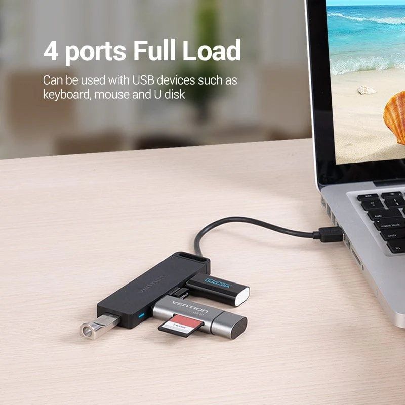 Hub USB 2.0 Vention CHMBD / 4xusb / 50cm