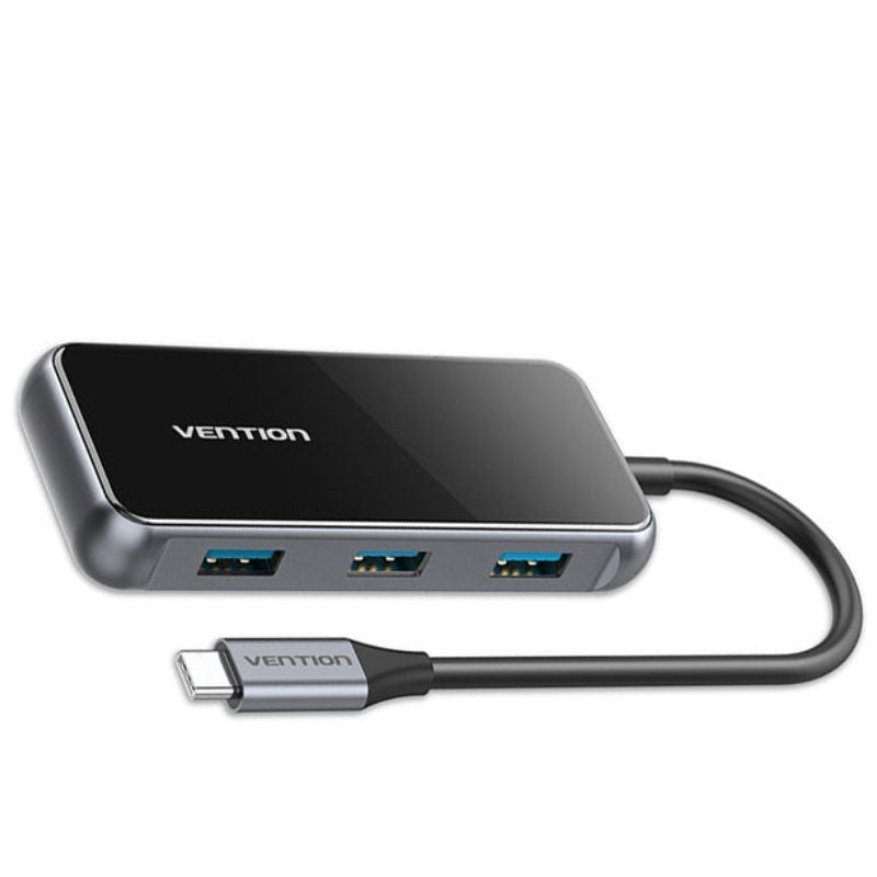 Hub USB Tipo C TFDHB da Vention / 4xusb / 1xusb Tipo C PD / Cinzento