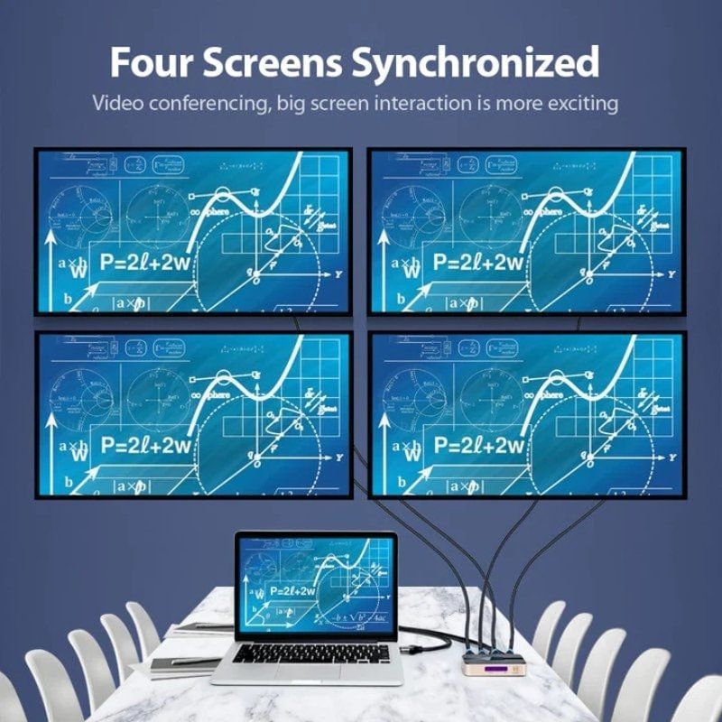 Vention Accg0-eu Duplicador HDMI / 4x HDMI Fêmea - HDMI Macho