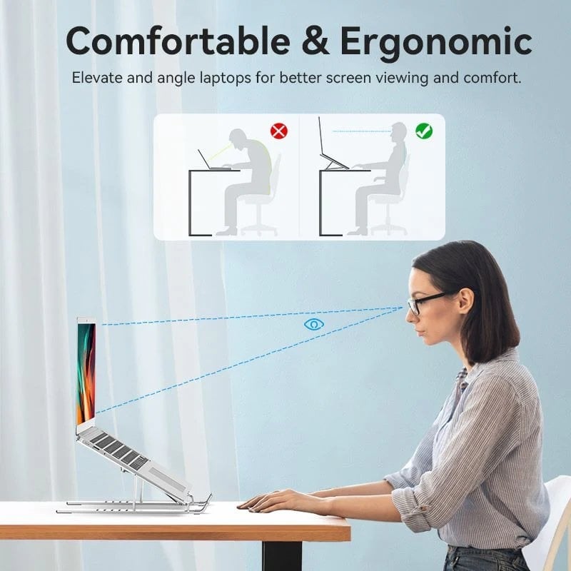 Suporte para Computador Portátil / Tablet Vention KDMI0 para Computador Portátil / Tablet Até 17".