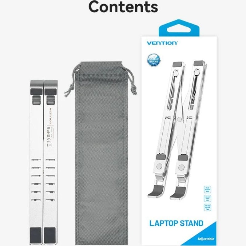 Suporte para Computador Portátil / Tablet Vention KDMI0 para Computador Portátil / Tablet Até 17".
